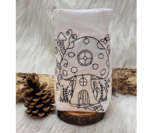 ADVENTSKALENDER 13. Dezember - Stickserie ITH Lichtbeutel Pilzdorf